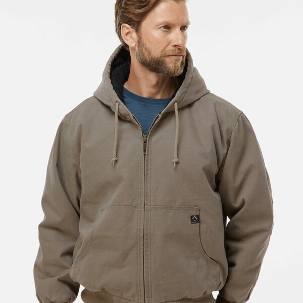 Men's Cheyenne Boulder Cloth™ Hooded Jacket with Tricot Quilt Lining Vignette