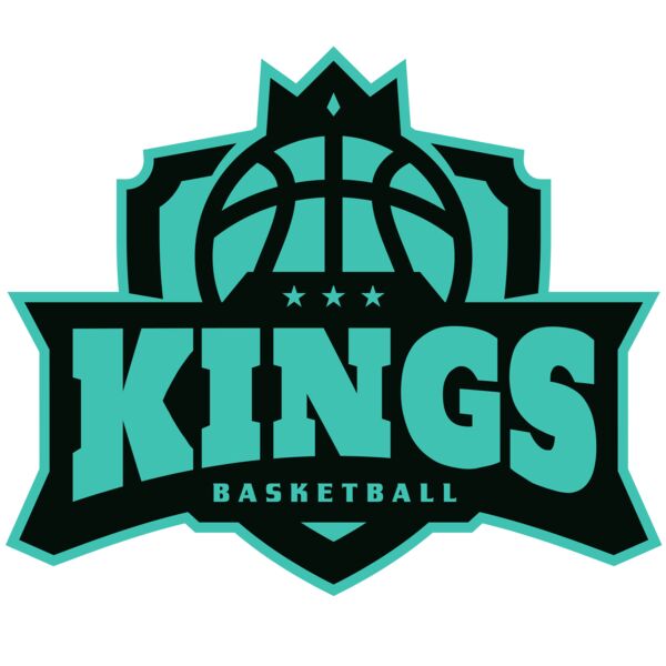 Kings Basketball Logo Template Vignette