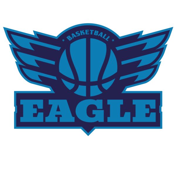 Eagle Basketball Logo Template Vignette