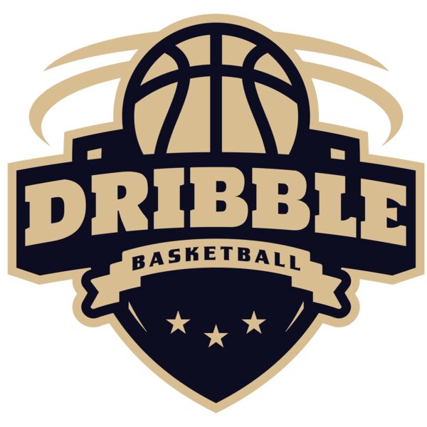 Dribble basketball logo 02 Vignette
