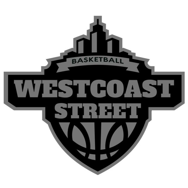 Westcoast Street Basketball League logo template Vignette