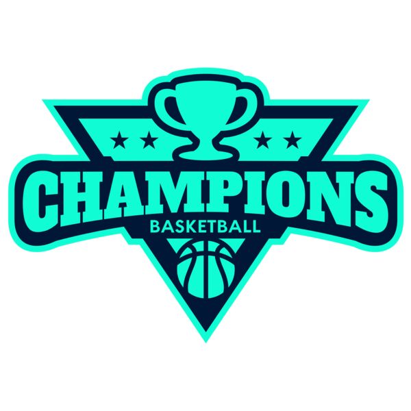 Champions Basketball League logo template 02 Vignette