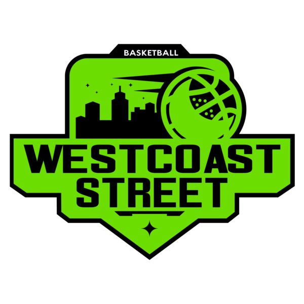 Westcoast Street Basketball logo template Vignette