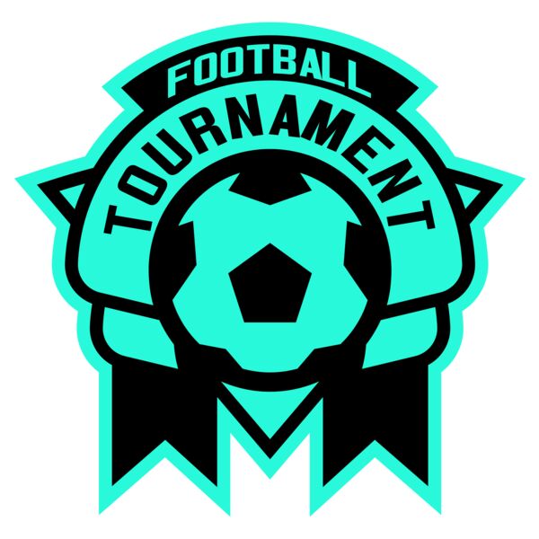 Tournament Football logo template Vignette