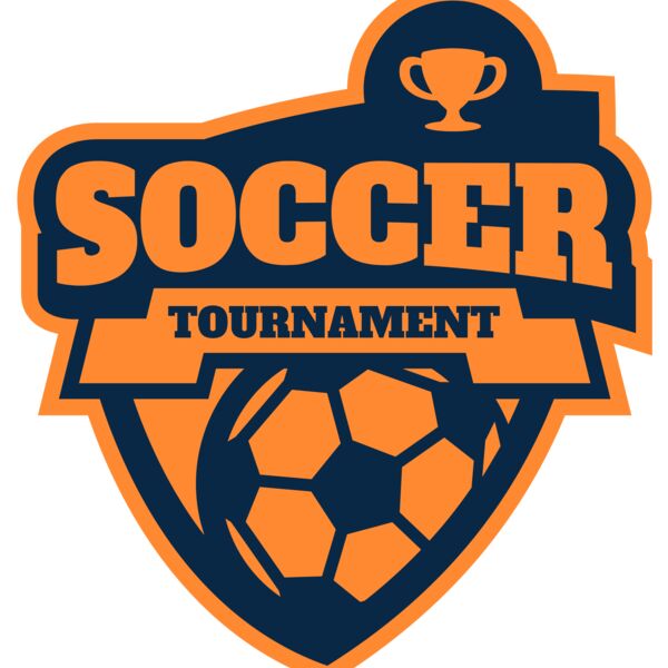 Soccer Tournament league logo template Vignette
