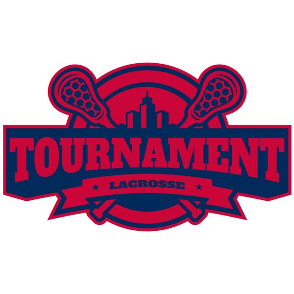 Tournament Lacrosse Logo Template Vignette
