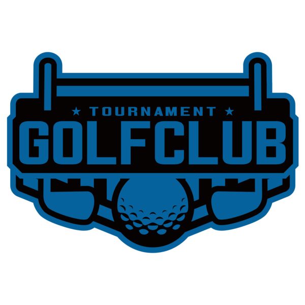 Golf club Tournament logo template Vignette