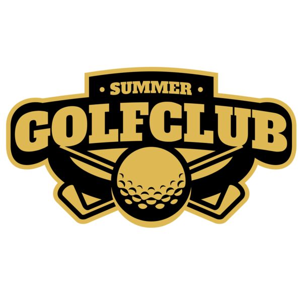 Golf Club Summer logo template Vignette