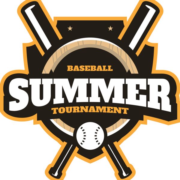 Summer Tournament Baseball logo 01 Vignette