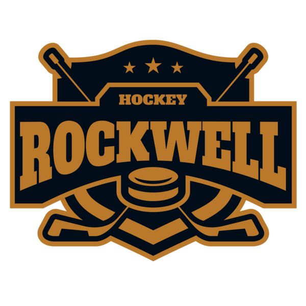 Rockwell Hockey logo template Vignette