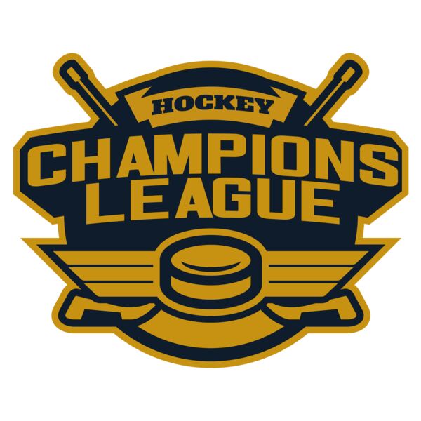 Champions League Hockey logo template Vignette