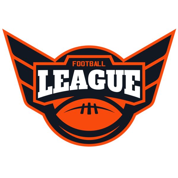 League Football logo template Vignette