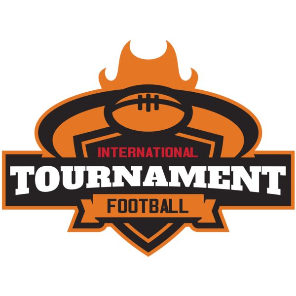 Tournament International Football logo template Vignette