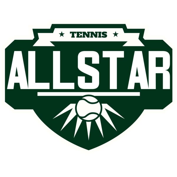 All star Tennis Logo 01 Vignette