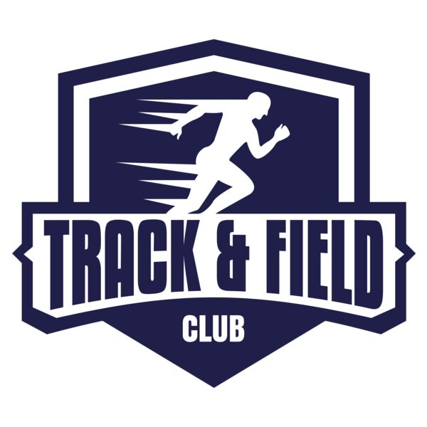 Track & Field Team Logo 03 Vignette