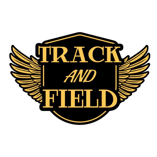 Track & Field Team Logo 13 Vignette