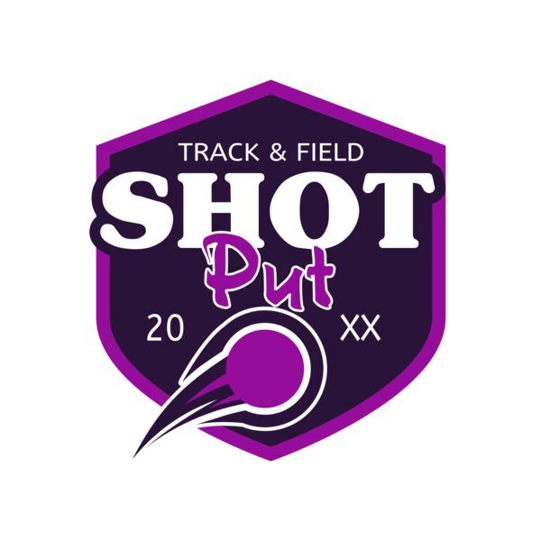 Shot put logo 04 Vignette