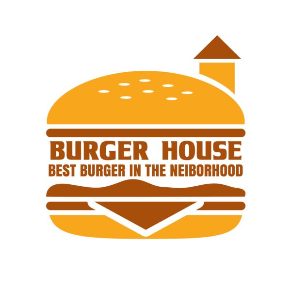 Burger Logo 01 Vignette
