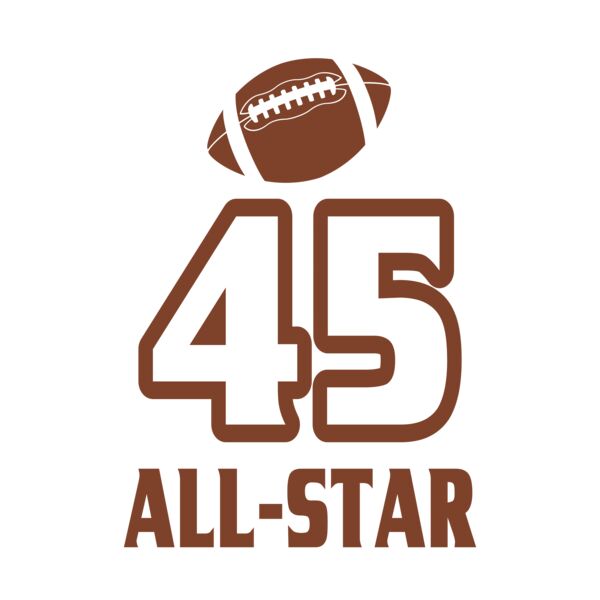 American Football Number 01 Vignette