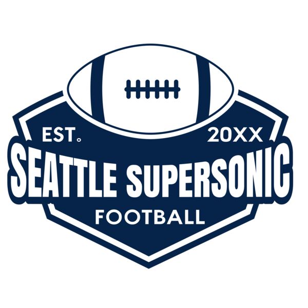 American Football logo 14 Vignette