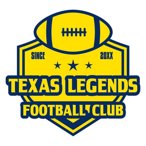 American Football logo 16 Vignette